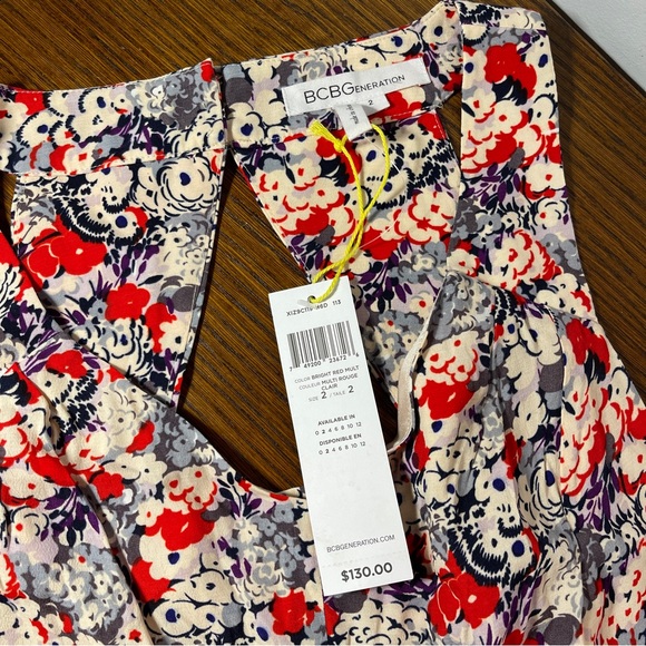 NWT | BCBGeneration Floral Romper - Picture 2 of 9